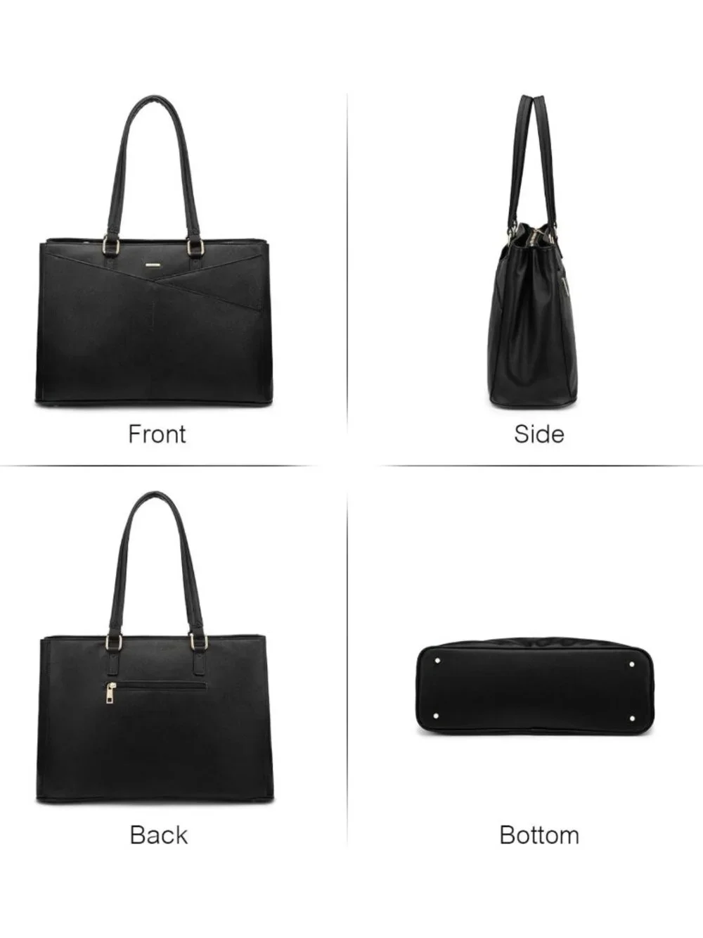 Stylish Waterproof Laptop Tote Bag for Women - 15.6 Inch Computer Briefcase